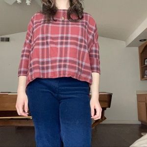 BDG Plaid Flannel Shirt